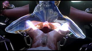 Femdomination 2 gioco playthrough parte 4: cum formazione, cum due volte, cum macchina, fantascienza