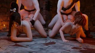 8-18 | Päevas METSAMAJANDUST &amp;amp; Blender 3D Porn Suur Kuum Tissid